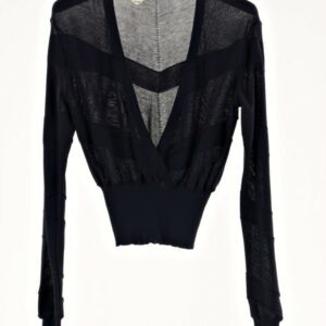 G. STRHELE MAGLIA BLU VISCOSA INCRO-