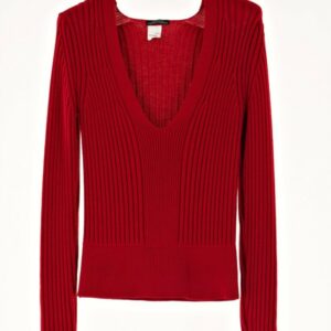 STRENESSE MAGLIA ROSSA AMPIO SCOLLO