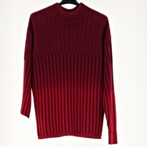 C.MONTANA MAGLIA ROSSA/BORDEAUX A COSTE VARIE MISURE M/L (MANICA DX TAGLIATA)