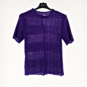 MD MAGLIA VIOLA PUNTI M/M