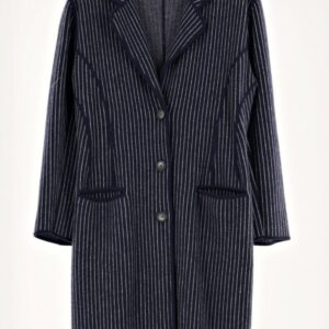 KENZO GIACCA BLU RIGHE BIANCHE BOTT