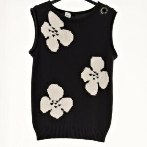 JOSEPH MAGLIA NERA INTARSIO FIORI