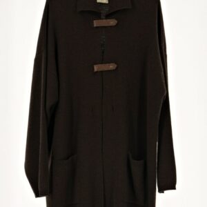 TRUSSARDI CAPPOTTINO MARRONE CHIUS