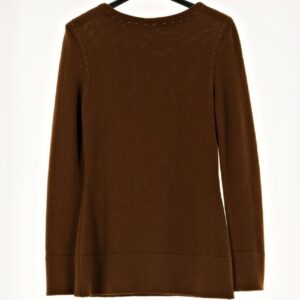TRUSSARDI MAGLIA MARRONE MATTONE