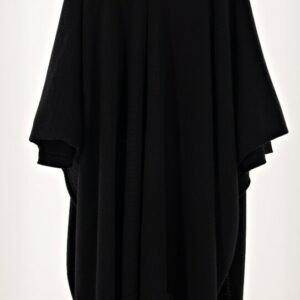 KENZO MANTELLA NERA DOPPIATA DENTRO